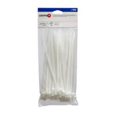 Lexman Cable Tie Pack of 100 Pieces 20cm x 0.52cm - White
